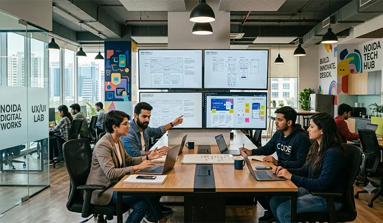 corporate website UI UX design